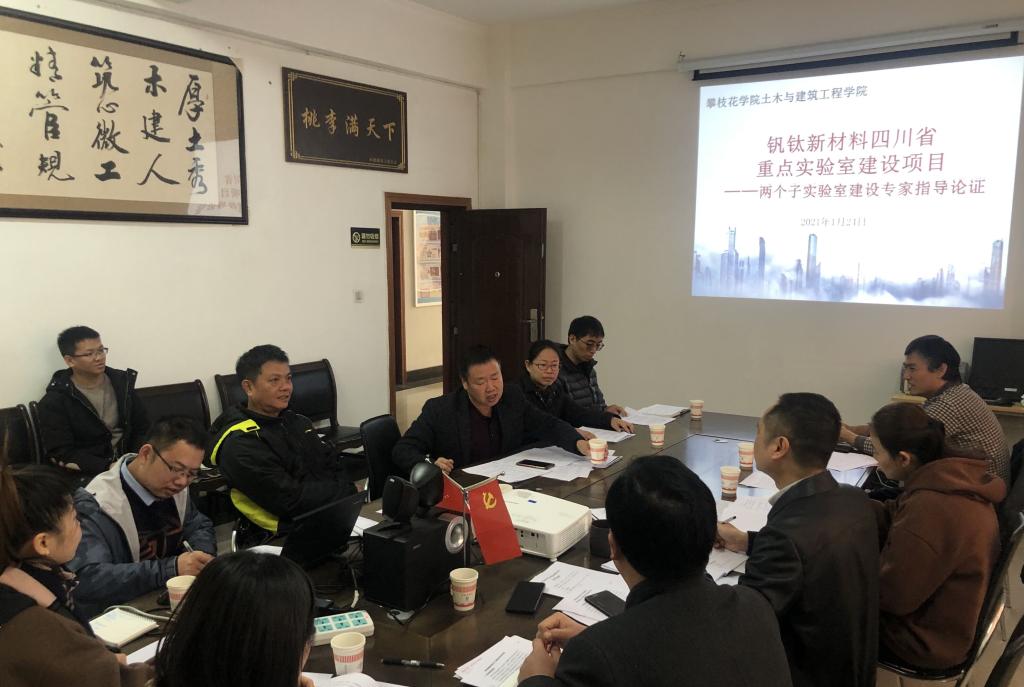 会上专家进行指导发言